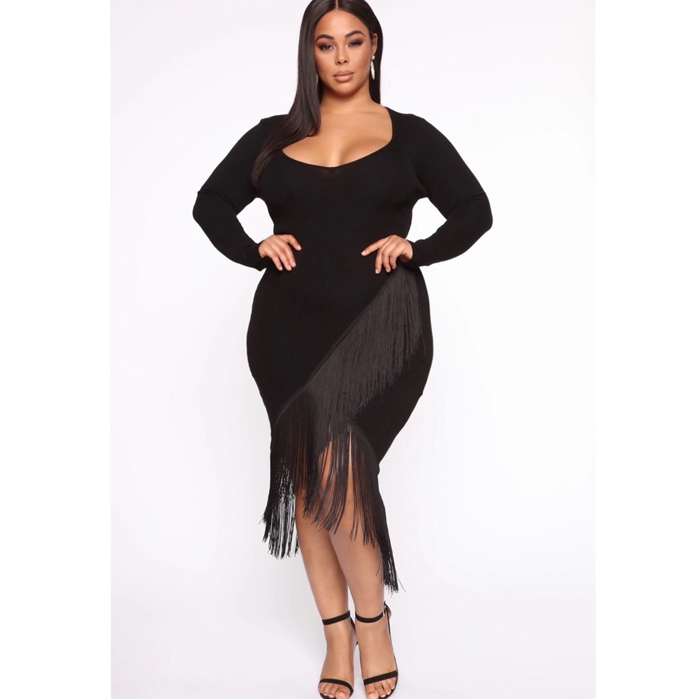 FashionNova Shake My Love Away Dress